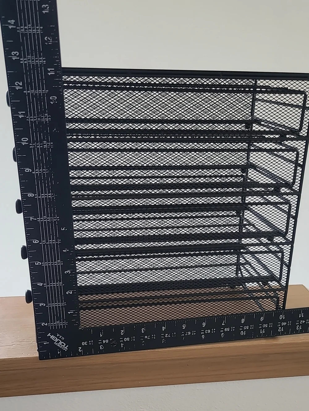 Black Mesh 5-Drawer Storage Organizer - Home Storage & Organization